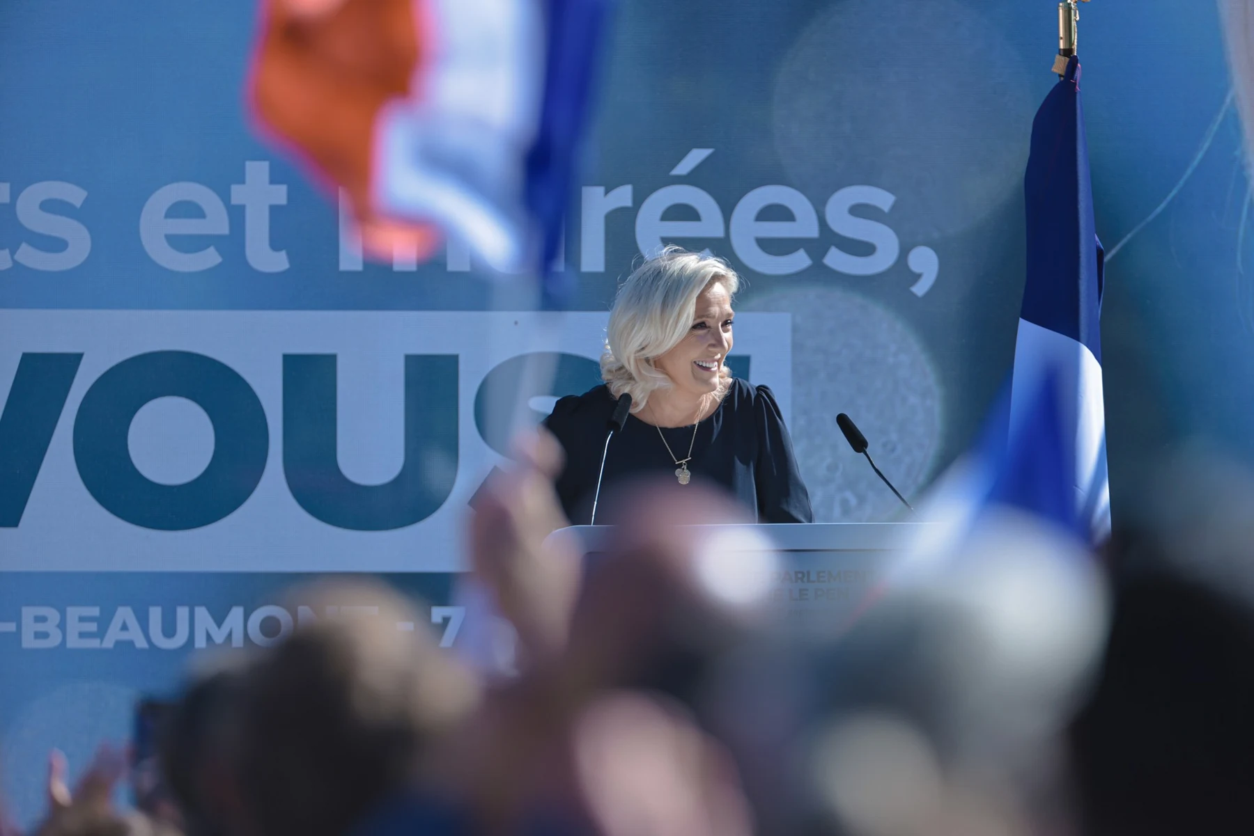 Archive fournie de Marine Le Pen