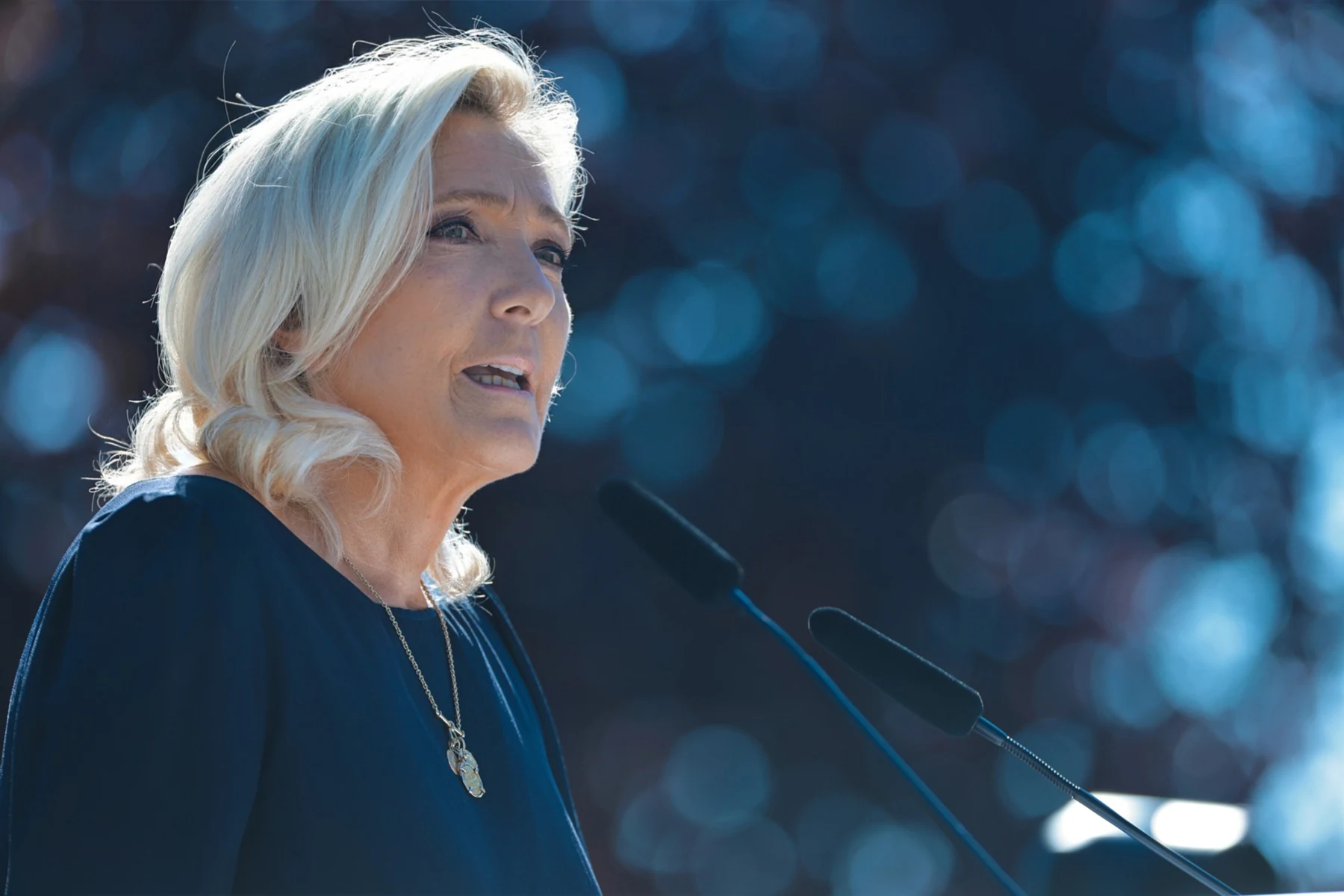 Archive fournie de Marine Le Pen